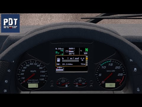 ✅[ETS2. V1.35]...PDT...Iveco XP Dashboard for Hi Way Truck