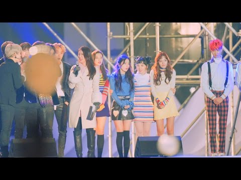 [4k Fancam/직캠]161231(Red Velvet )레드벨벳 새해 카운트다운 Full Ver.@영동대로 MBC 가요대제전