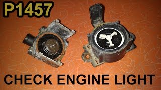 P1457 EVAP Leak Diagnosis and Repair for FREE - Honda Acura Shut Valve Purge Valve