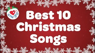 Christmas Music Playlist  | Best 10 Christmas Songs & Carols 🎄