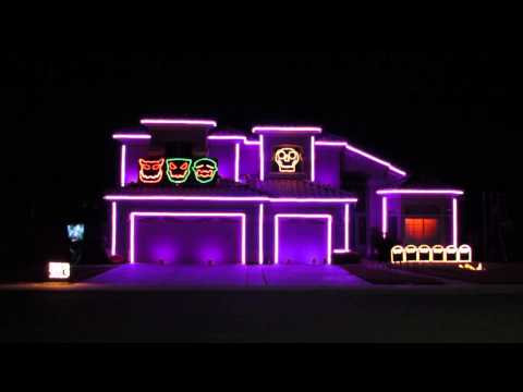 Richins Halloween Lights 2014 - Monster Mash