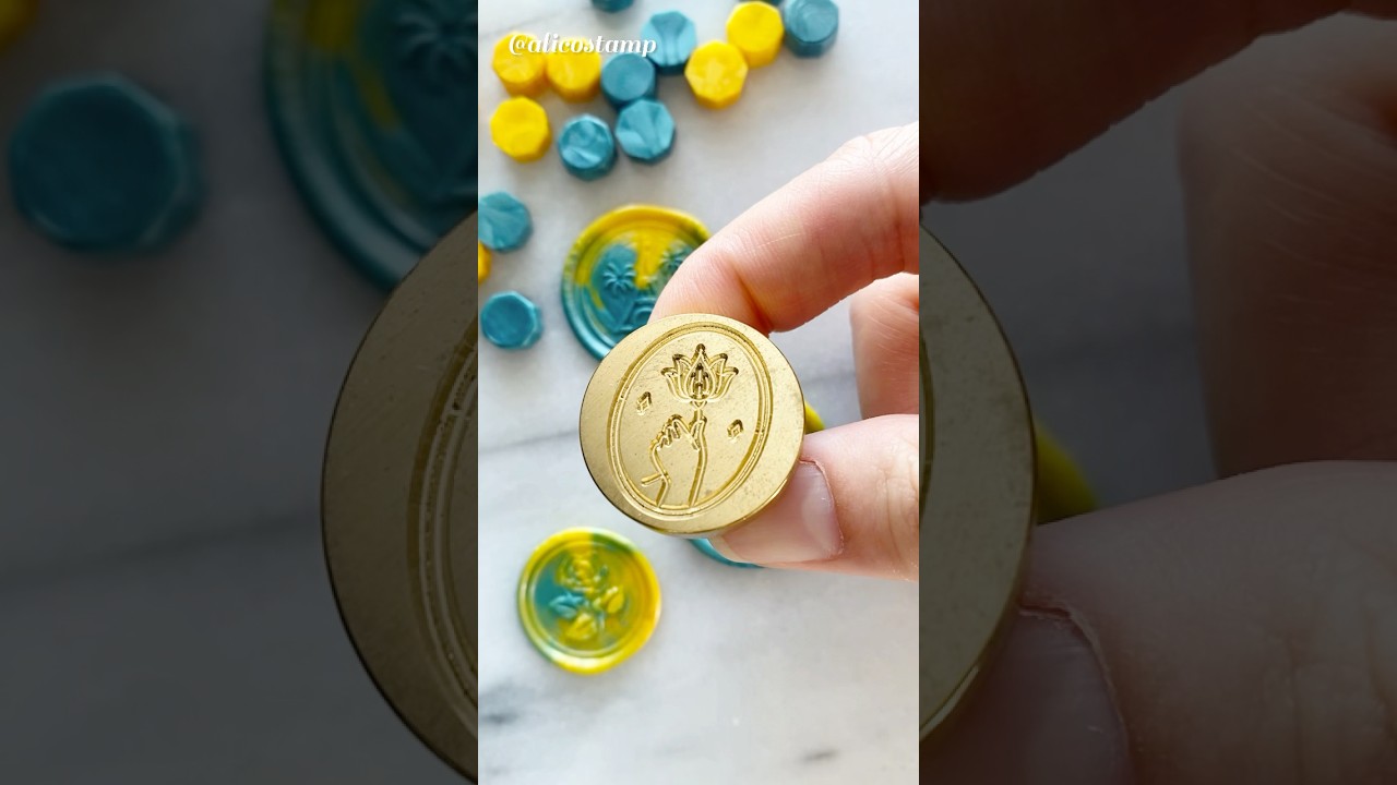 wax seal 2025.1.31 #封蝋 #diy #waxseal #シーリングスタンプ #handmade