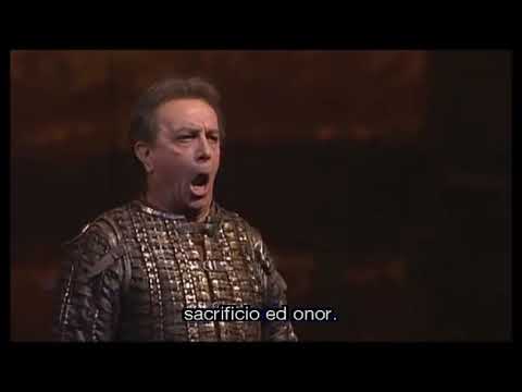 Verdi OTELLO - Iago's Credo ("Credo in un Dio crudel") (мой русский перевод)