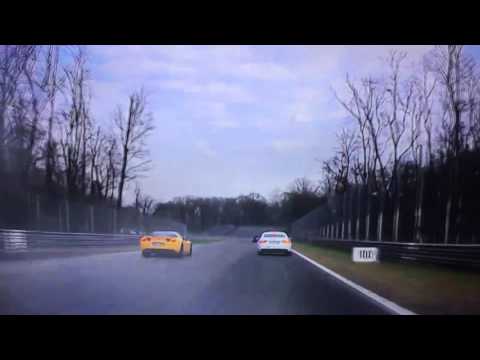 Monza track day 19/3/2017 team "ROMBO" duel MERCEDES vs AUDI