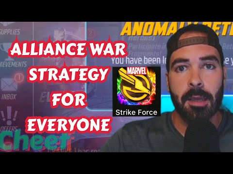 Marvel Strike Force Alliance War Strategy
