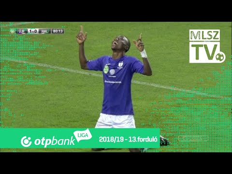 Nwobodo Obinna Emmanuel gólja az Újpest FC - Szombathelyi Haladás mérkőzésen