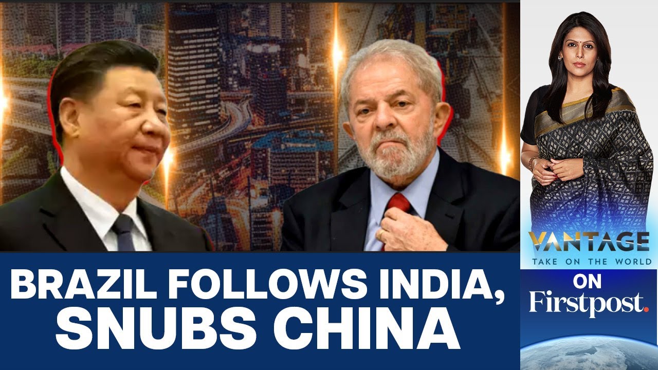 Brazil Rejects China's Belt and Road Plan Ahead of Xi Jinping's Visit | Vantage with Palki Sharma