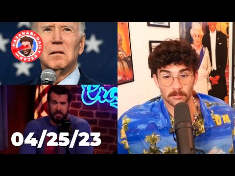 Steven Crowder divorced, Biden runs again & more - HasanAbi Daily Stream Recap 04/25/23
