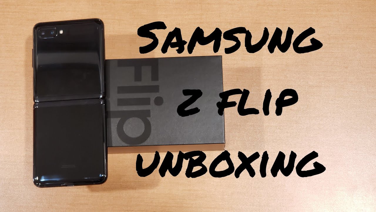 Samsung Galaxy z Flip unboxing