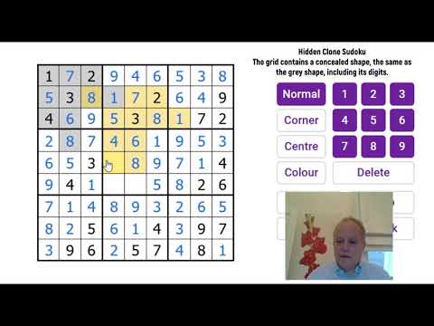 Find that Shape! Hidden Clone Sudoku