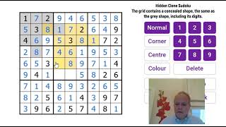 Find that Shape! Hidden Clone Sudoku