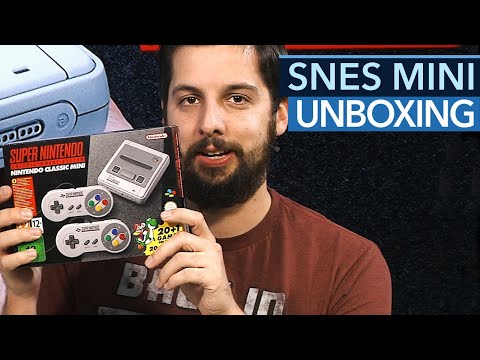 Super Nintendo Classic Mini - Unboxing-Video zum SNES Mini