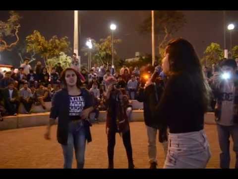 ZAKIA vs NINFA - Activación Red Bull - CHORRILLOS -  COMPLETA BUEN AUDIO