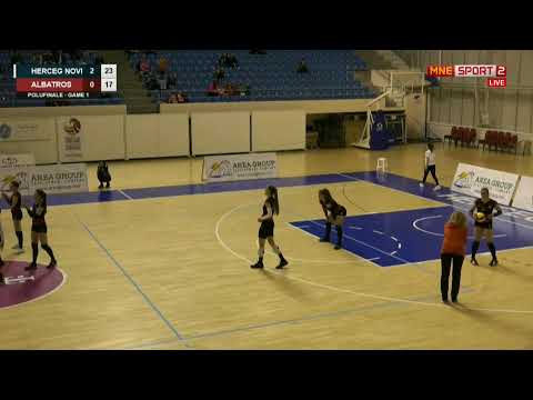Play off 1/2 finale | Herceg Novi vs Albatros | LIVE