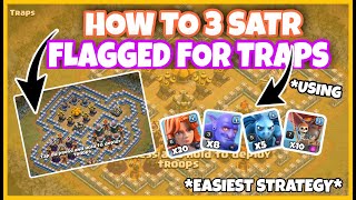 HOW TO 3 STAR | FLAGGED FOR TRAPS | TH11 | #GOBLIN MAP |