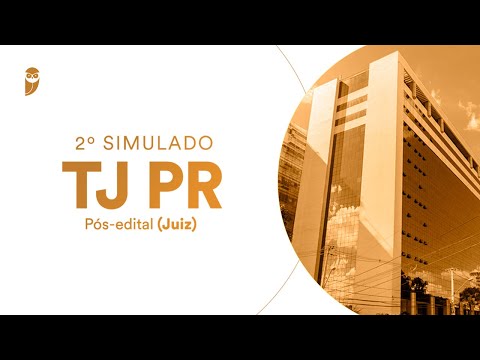 2º Simulado TJ PR - Pós-edital (Juiz) - Correção