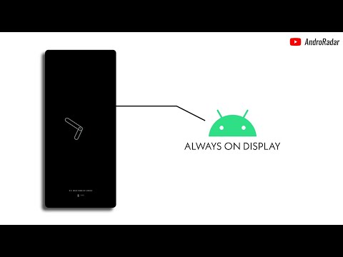 Enable ALWAYS ON DISPLAY [AOD] on Any Android! @Andro_Radar
