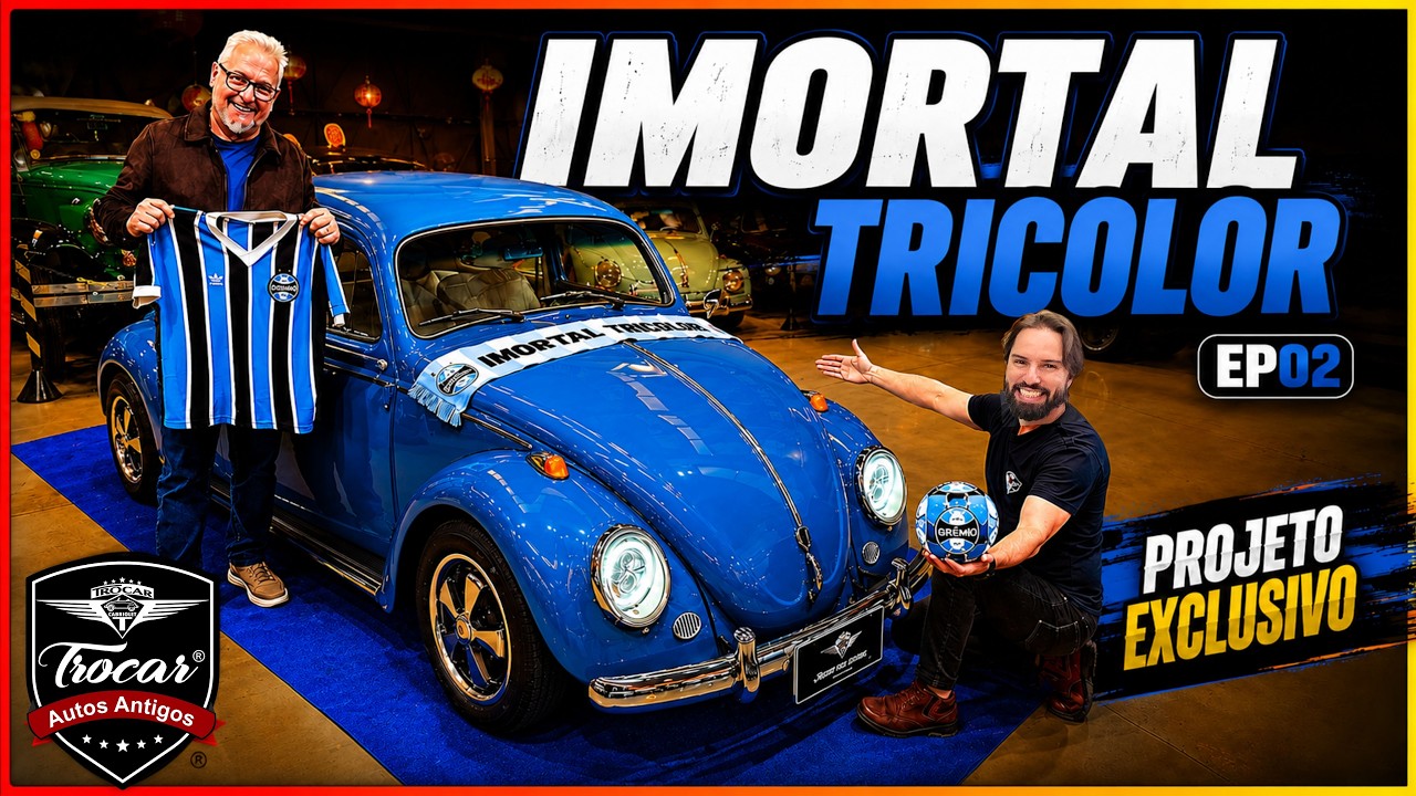 ⚽️ CLIENTE MARCOU UM GOLAÇO! O Fusca 1965 que Todo Torcedor Sonha em ter... Ep.02 FUSCA DO GRÊMIO