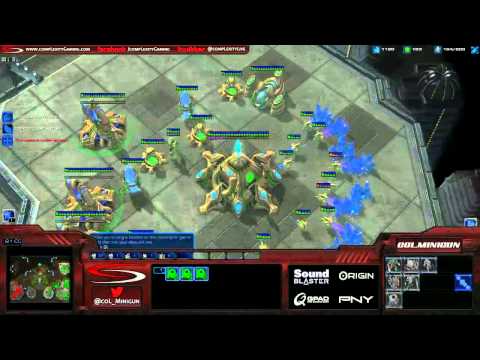 coLMinigun (P) vs. ROOTMaSa (T) - Live Commentary