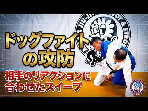 ドッグファイト　相手のリアクションに合わせたスイープ