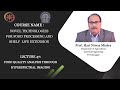 Lecture 47 Hyper Spectral Imaging For Quality Analysis Of Food Grains
