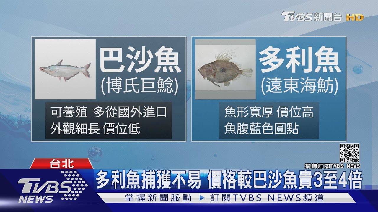 魚目混珠?低價巴沙魚當高價多利魚賣 衛生局:最重可罰400萬