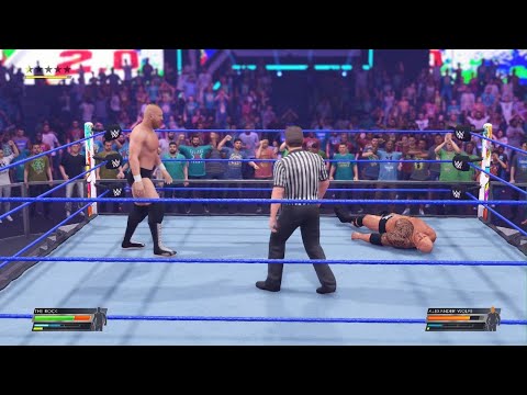 The Rock vs Alexander Wolfe - Falls Count Anywhere Match | WWE NXT 2.0 Full Fight HD