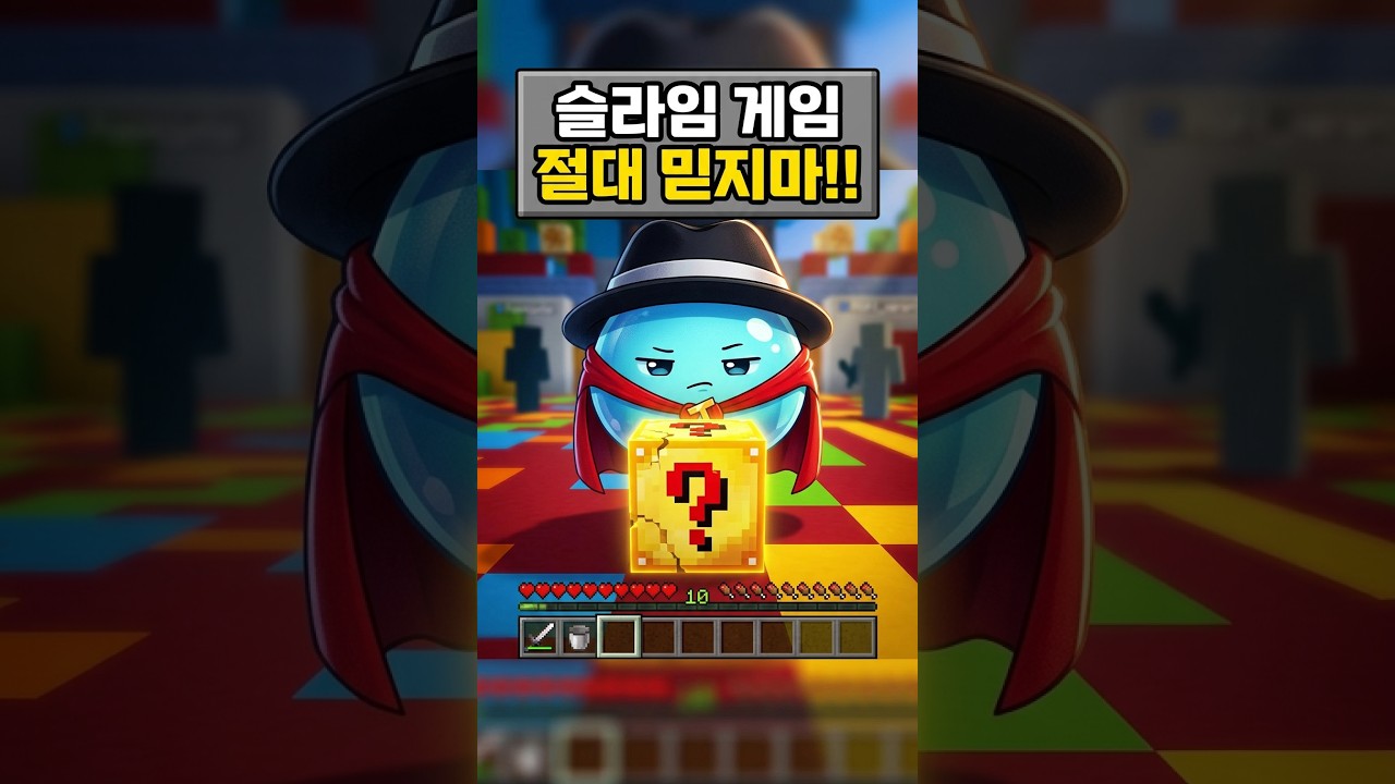 슬라임 게임, 귀여움보다 규칙 확인이 먼저