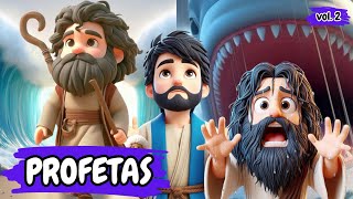HISTÓRIAS BÍBLICAS PARA CRIANÇAS: Jonas e a Baleia/Moisés/Elias