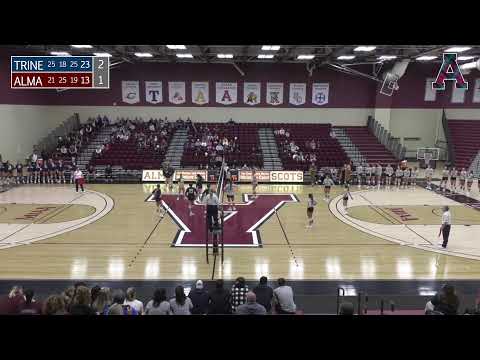 Alma College Volleyballl vs. Trine University