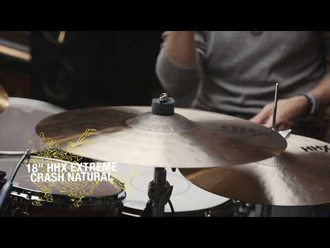 Sabian HHX 18" X-Treme Crash Natural Finish - Get it from Cymbal House