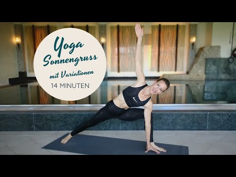 Yoga Sonnengruss mit Variationen | surya namaskar | Mittelstufe | 14 Min