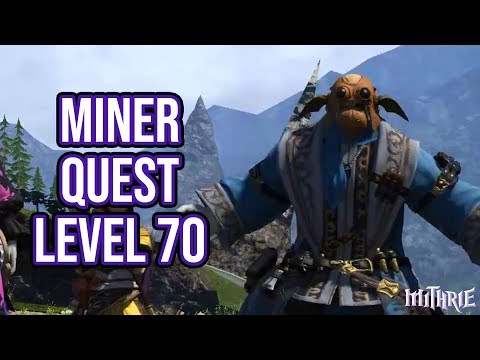 FFXIV 4.58 1318 Miner Quest Level 70