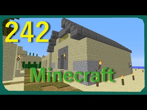 Lets play Minecraft Episode - 242 Zombie Attack