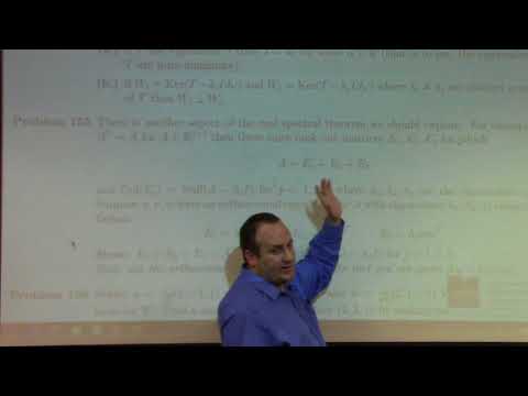 Linear Algebra: help session for quadratic forms etc. 4-26-18, part 2