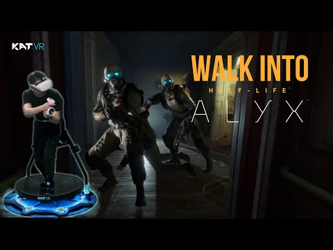 NEW KAT Walk C 2+ VR Treadmill: WALK Into Half Life: Alyx