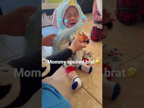 Mommy spoiled baby boy🥰 #shorts #cute #baby #love #crying #spoiled