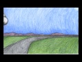 Animation of George Winston's Cloudburst