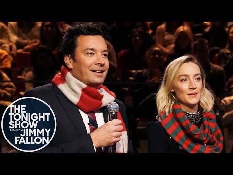 Saoirse Ronan and Jimmy Sing "Fairytale of New York"