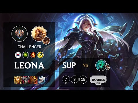Leona Support vs Thresh - KR Challenger Patch 11.20