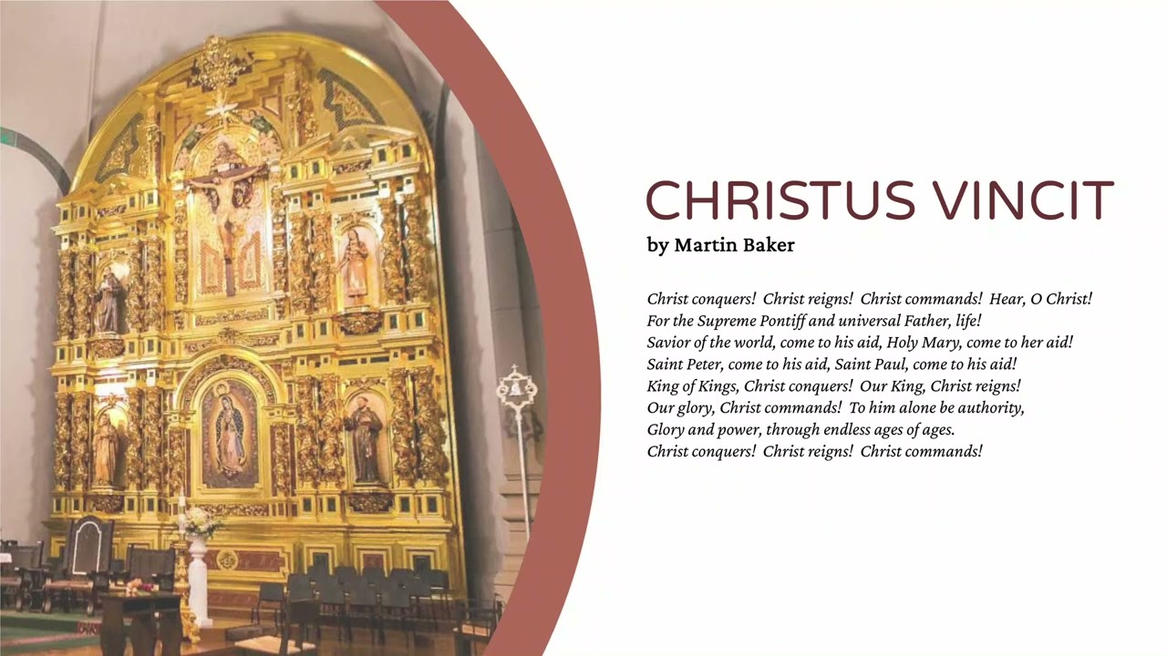 Christus vincit by Martin Baker