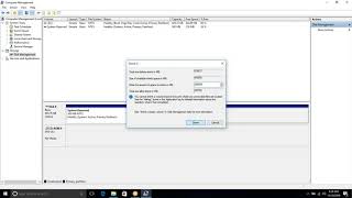 how to create a partition in windows 10