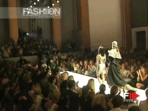 "Rosy Garbo" Autumn Winter 1998 1999 Rome 6 of 6 Haute Couture woman by FashionChannel