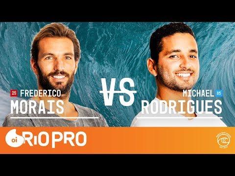 Frederico Morais vs. Michael Rodrigues - Round of 16, Heat 3 - Oi Rio Pro 2019