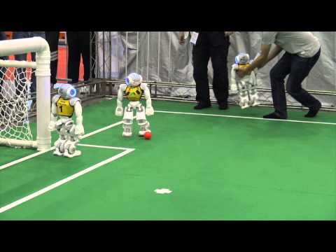 2015 RoboCup SPL Pool A - UNSW vs RoboEireann