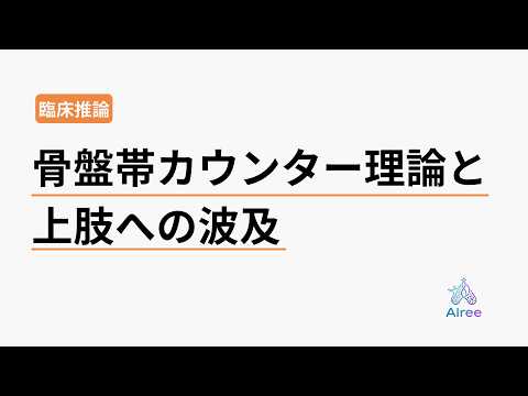 腰を診ても腰痛が取れない理由──骨盤帯と上肢の"隠れた連動"
