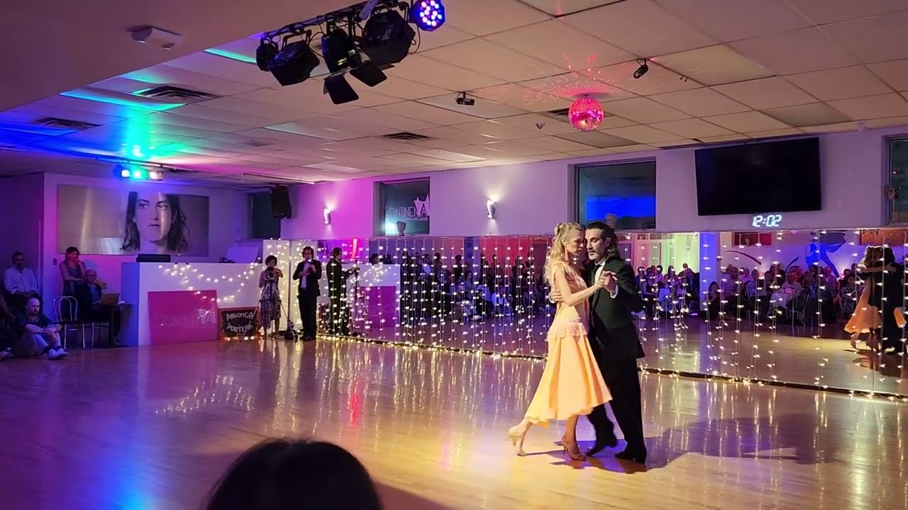 Video thumbnail for Argentine tango: Jessica Stserbakova & Somer Surgit - Viviani