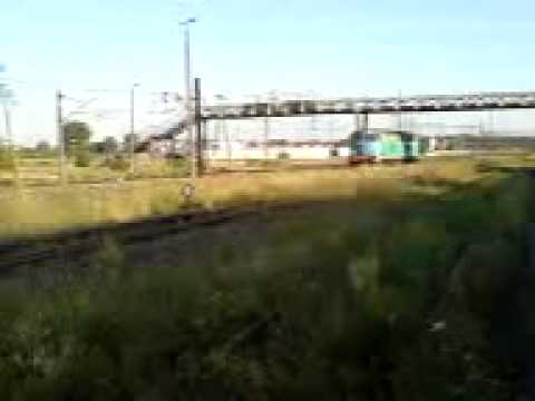 Kostrzyn nad Odrą - kostrzyński dworzec towarowy i manewr SU 45