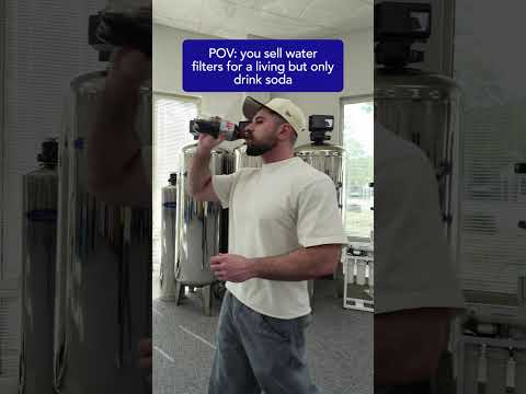 POV: You Sell Water Filters But Only Drink Soda | Crystal Quest Education video