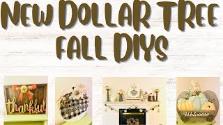 🍂NEW DOLLAR TREE FALL DIYS🍂 DOLLAR TREE FALL HOME DECO🍂